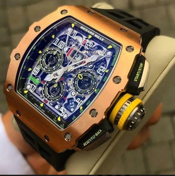 Richard Mille [NEW] RM 11-03 FULL Rose Gold Automatic Flyback Chronograph