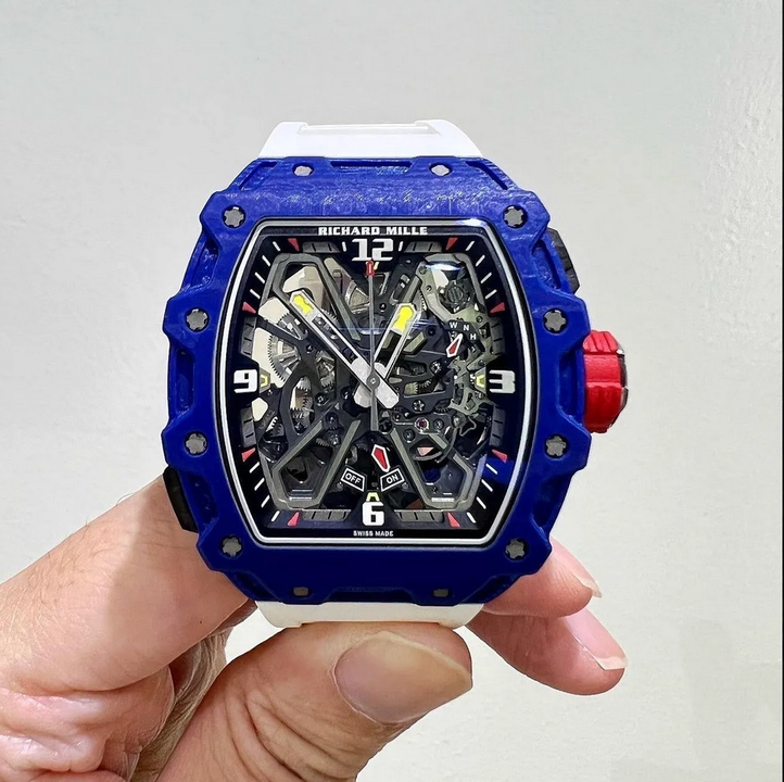 Richard Mille RM 35-03 Rafael Nadal Blue Quartz TPT Automatic Watch