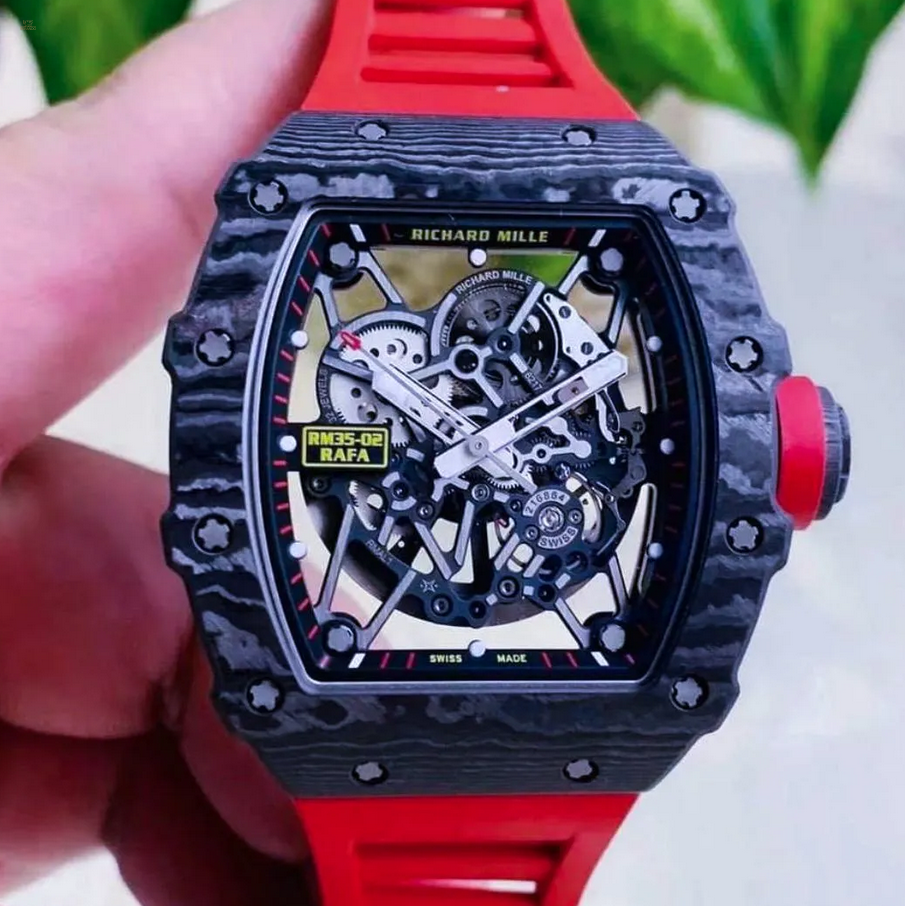 Richard Mille [2017 MINT] RM 35-02 Rafael Nadal Quartz-TPT Black Version