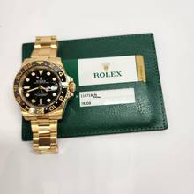 Thumbnail von Rolex GMT-Master II Yellow Gold Black Dial 40mm Completo