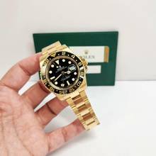 Thumbnail von Rolex GMT-Master II Yellow Gold Black Dial 40mm Completo
