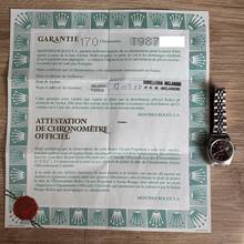 Thumbnail von Rolex Oyster Perpetual Lady Date 69160 Ladies 26MM black dial Full Set 1997's