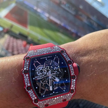 Thumbnail von Richard Mille [NEW] RM 35-02 Red Quartz-TPT Snow Diamonds Watch