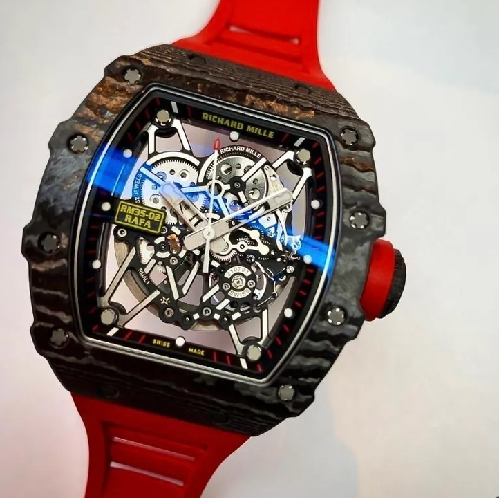 2019 Paper Richard Mille RM 35-02 Rafael Nadal Quartz-TPT Black Version