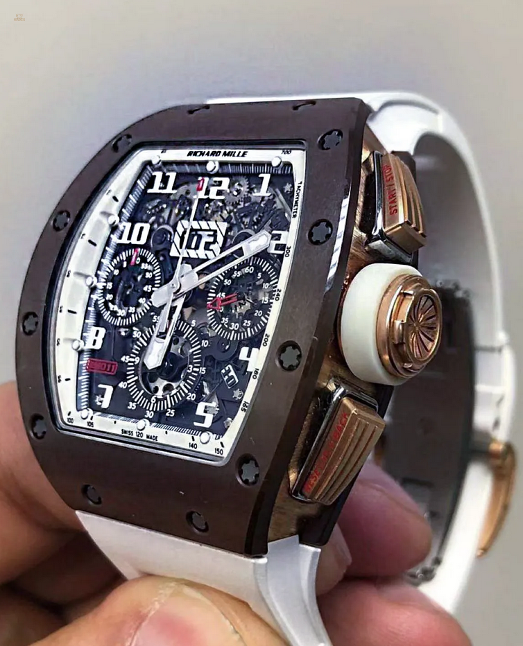 Richard Mille RM 011 Asia Boutique Brown Ceramic Limited By Milleaholic Flyback Chronograph 