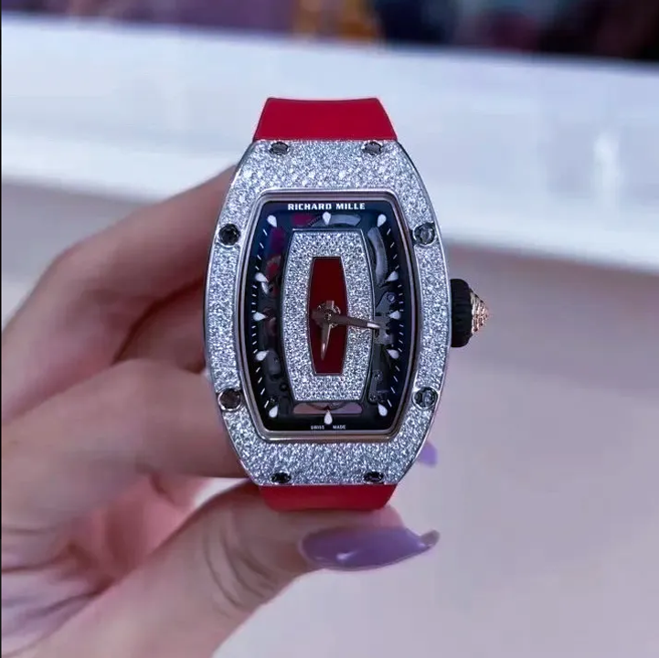 Richard Mille RM 07-01 White Gold Snow Set Diamonds
