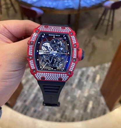 Richard Mille [2019 LIKE NEW] RM 35-02 QTPT Diamonds Watch 