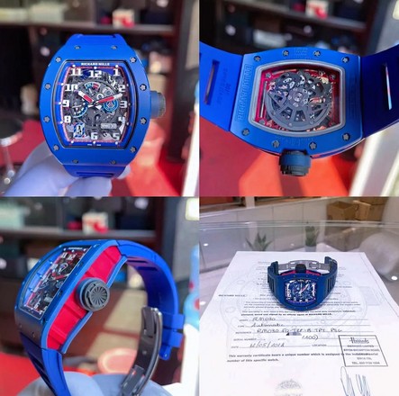 Richard Mille [2018 MINT] RM 030 PSG Blue Ceramic