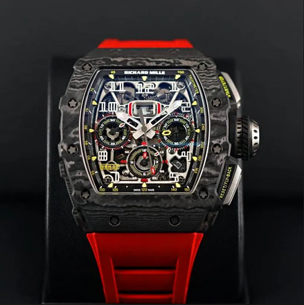 Richard Mille RM 11-03 Black Carbon NTPT Flyback Chronograph Watch