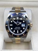 Thumbnail von Rolex Submariner Date Steel/Gold 41 Black 2022 like new FULL SET BOX&PAPERS 126613LN
