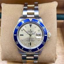 Thumbnail von Rolex Submariner Date Orig. Champagne/Gold Sultan Dial with Box&Papers Top Condition </h1>