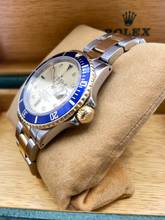 Thumbnail von Rolex Submariner Date Orig. Champagne/Gold Sultan Dial with Box&Papers Top Condition </h1>