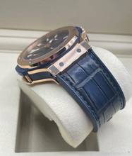 Thumbnail von Hublot Big Bang Rosegold Blue Chronograph 44mm Full Set with Box&Papers 99% NEW