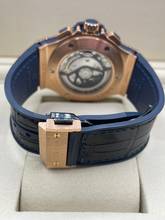 Thumbnail von Hublot Big Bang Rosegold Blue Chronograph 44mm Full Set with Box&Papers 99% NEW