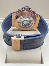 Thumbnail von Hublot Big Bang Rosegold Blue Chronograph 44mm Full Set with Box&Papers 99% NEW
