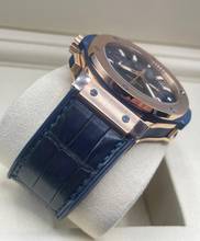 Thumbnail von Hublot Big Bang Rosegold Blue Chronograph 44mm Full Set with Box&Papers 99% NEW