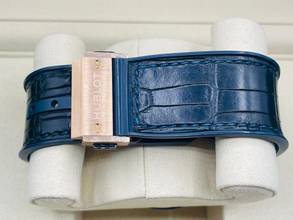 Thumbnail von Hublot Big Bang Rosegold Blue Chronograph 44mm Full Set with Box&Papers 99% NEW