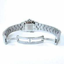 Thumbnail von Cartier Santos Galbée 24mm Automatic Steel 0.69TCW Diamond Watch NEW Model </h1>