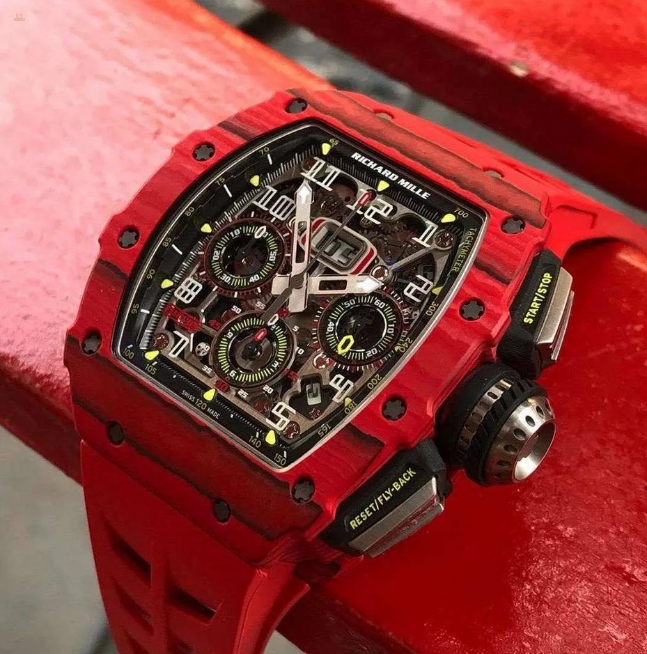 Richard Mille [NEW] RM 11-03 Red Quartz TPT NTPT Annual Calendar