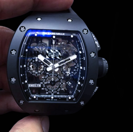Richard Mille [2015 MINT] RM 011 Black Phantom