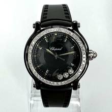 Thumbnail von Chopard LMD EDIT. Quartz Steel 38mm 3 Floating DIAMONDS + 1.15TCW Diamond Watch </h1>