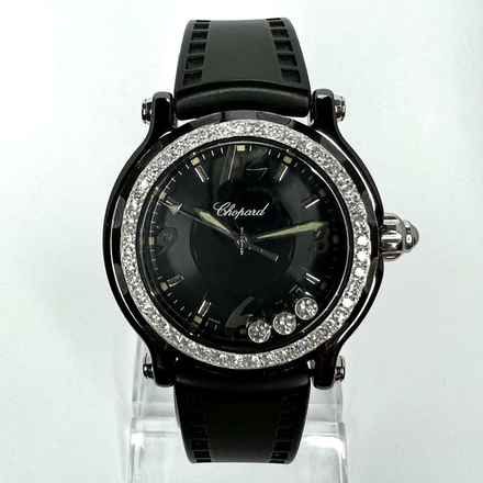 Chopard LMD EDIT. Quartz Steel 38mm 3 Floating DIAMONDS + 1.15TCW Diamond Watch </h1> 