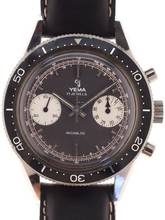 Thumbnail von Yema Gents manual wind Wristwatch Chronograph Incabloc </h1>