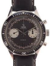 Thumbnail von Yema Gents manual wind Wristwatch Chronograph Incabloc </h1>