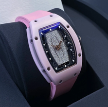 Thumbnail von Richard Mille [NEW] RM 07-01 Pink Ceramic Diamonds Automatic Ladies Watch