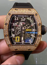 Thumbnail von Richard Mille [NEW] RM 030 Rose Gold/Titanium Diamonds Watch