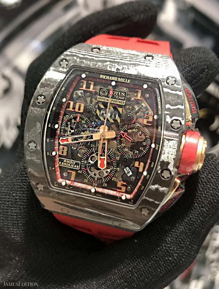 Richard Mille [2015 USED] RM 011 Carbon NTPT Lotus F1 Team