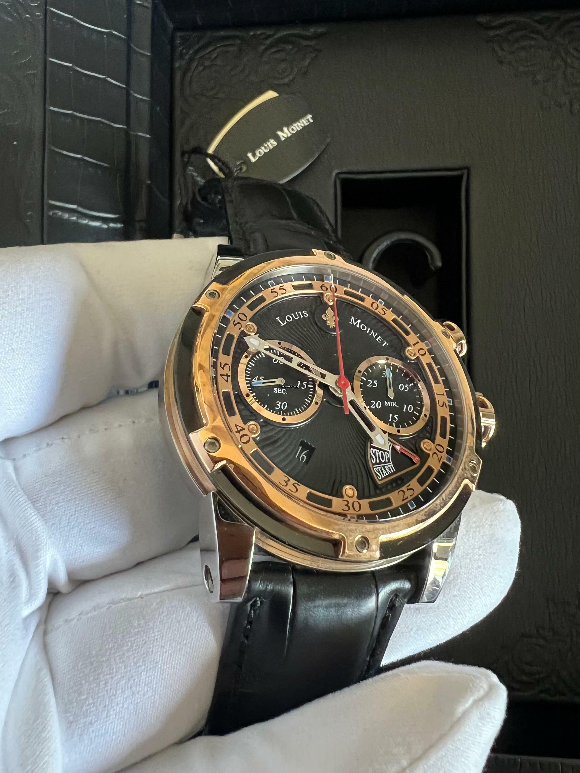 Thumbnail von Louis Moinet Jules Verne Instrument III Black/Gold