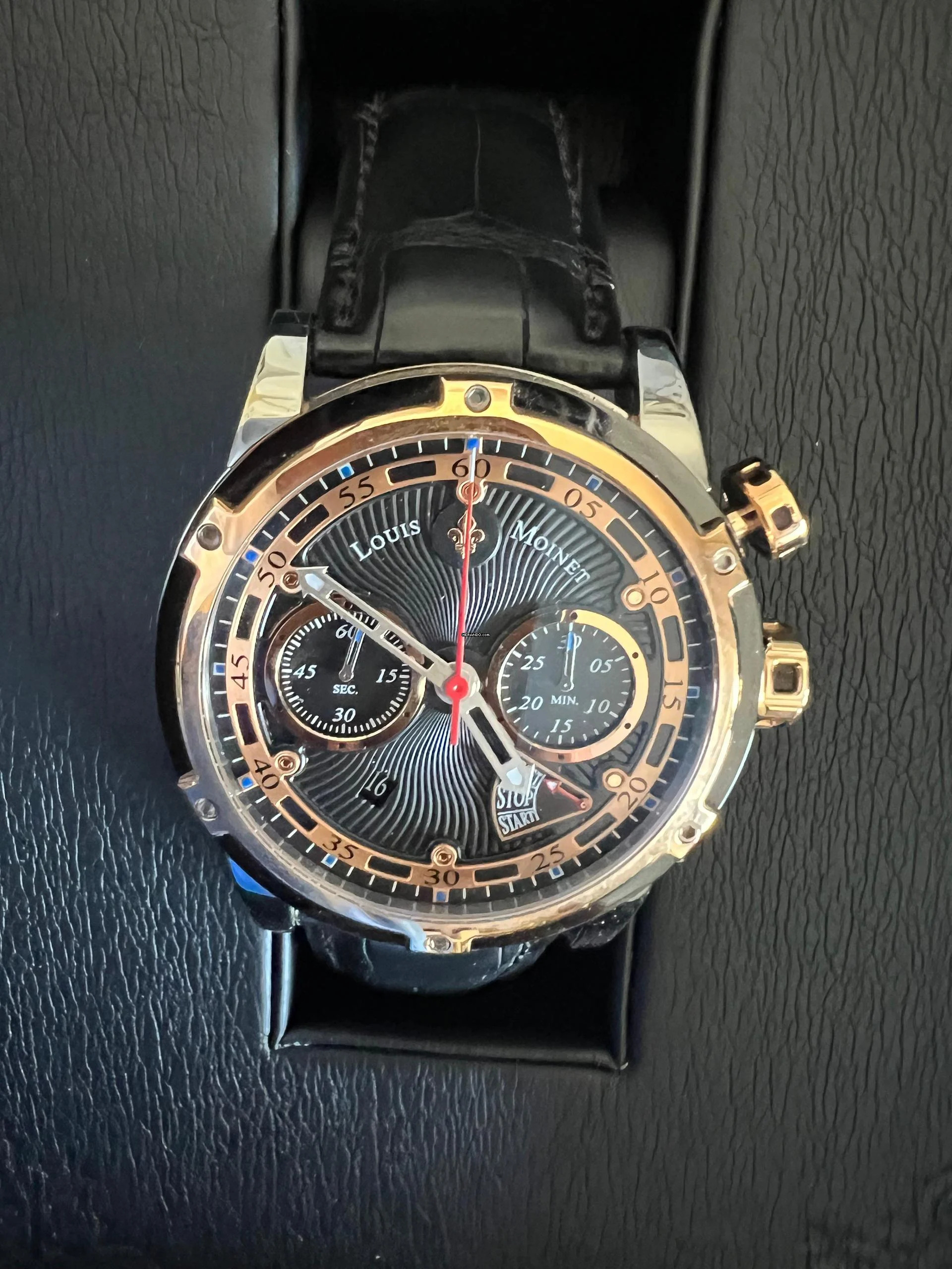 Thumbnail von Louis Moinet Jules Verne Instrument III Black/Gold