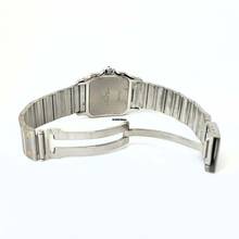 Thumbnail von Cartier Santos Galbée 29mm Quartz 2 Tone 1.2TCW Diamond Watch </h1>