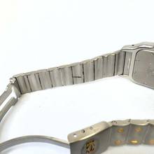 Thumbnail von Cartier Santos Galbée 29mm Quartz 2 Tone 1.2TCW Diamond Watch </h1>