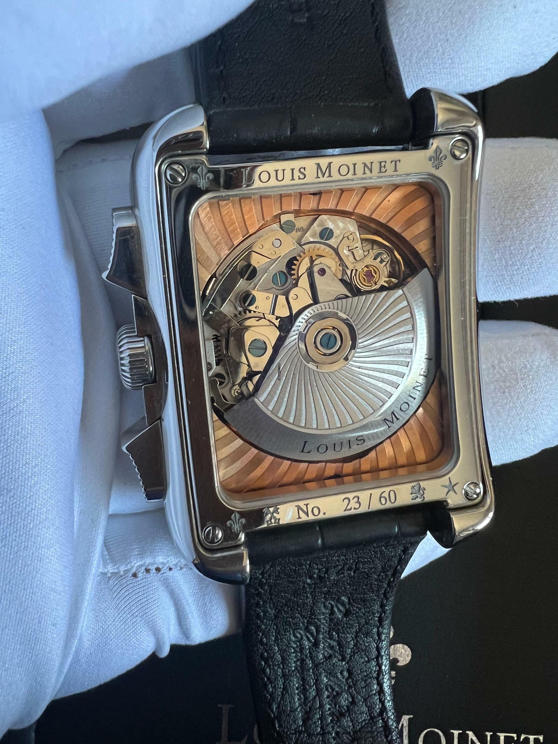 Thumbnail von Louis Moinet Twintech Chronograph No.23/60 limited Edition </h1>