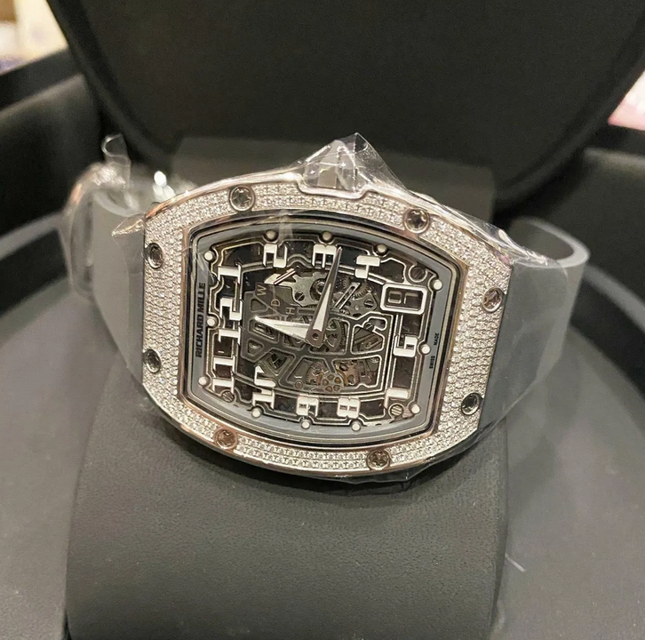 Richard Mille [NEW] RM 67-01 White Gold Full Set Diamonds Extra Flat 