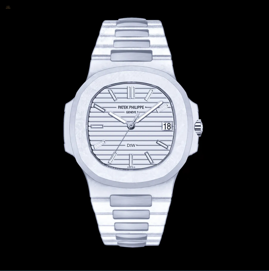 Patek Philippe DiW White Quartz Fiber Nautilus