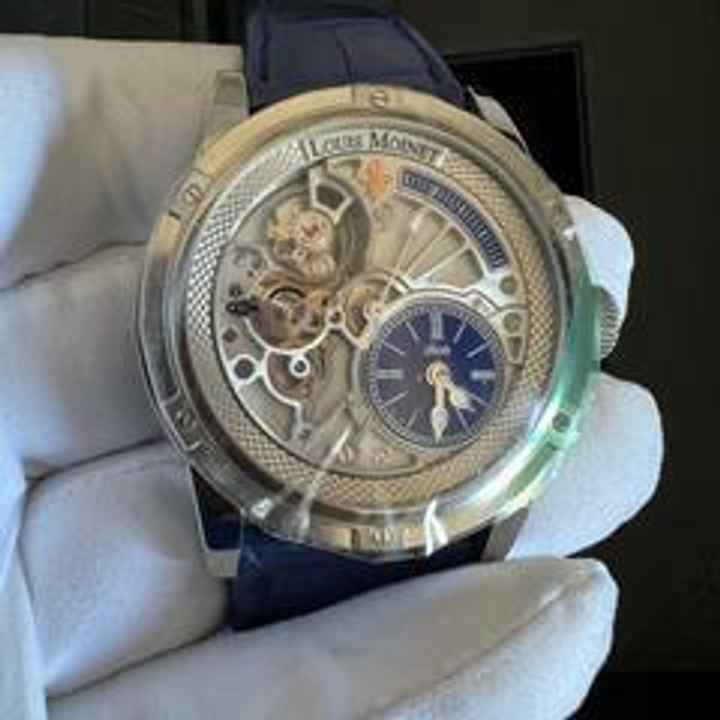  Louis Moinet Tempograph 20 Second Tempograph Deep Blue Limited Edition No.44/60 