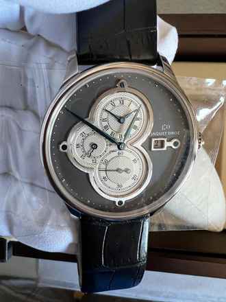  Jaquet-Droz Astrale Les Deux Fuseaux Majestic Beijing Dual Time Zone Whitegold </h1> 