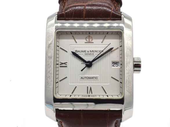  Baume & Mercier Hampton Edelstahl Automatic Herrenuhr / Ref 65597 / 34mm </h1> 
