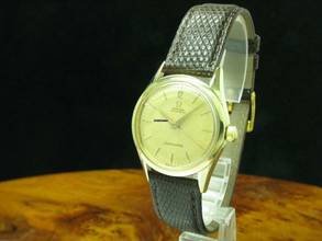 Thumbnail von Omega Seamaster De Luxe Gold Mantel Automatic Herrenuhr / Ref 2802 14 Sc </h1>