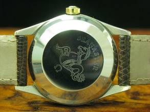 Thumbnail von Omega Seamaster De Luxe Gold Mantel Automatic Herrenuhr / Ref 2802 14 Sc </h1>