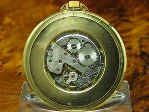 Thumbnail von Waltham Gold Mantel Open Face Taschenuhr / Ref 10-0300-00 </h1>