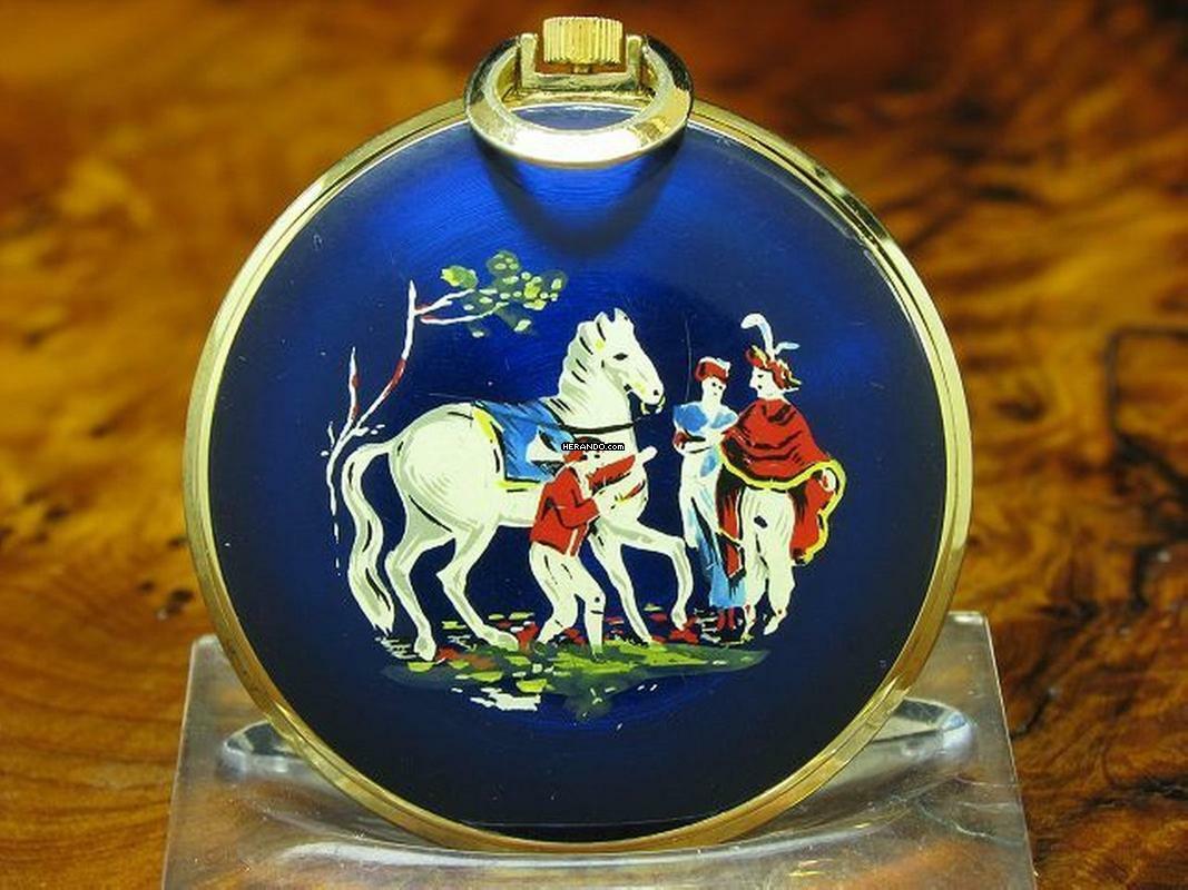 Thumbnail von Waltham Gold Mantel Open Face Taschenuhr / Ref 10-0300-00 </h1>