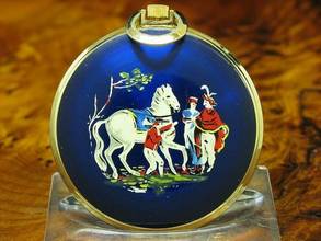 Thumbnail von Waltham Gold Mantel Open Face Taschenuhr / Ref 10-0300-00 </h1>