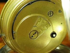 Thumbnail von Thomas Peter Hewitt 925 Sterling Silber Open Face Spindeltaschenuhr </h1>