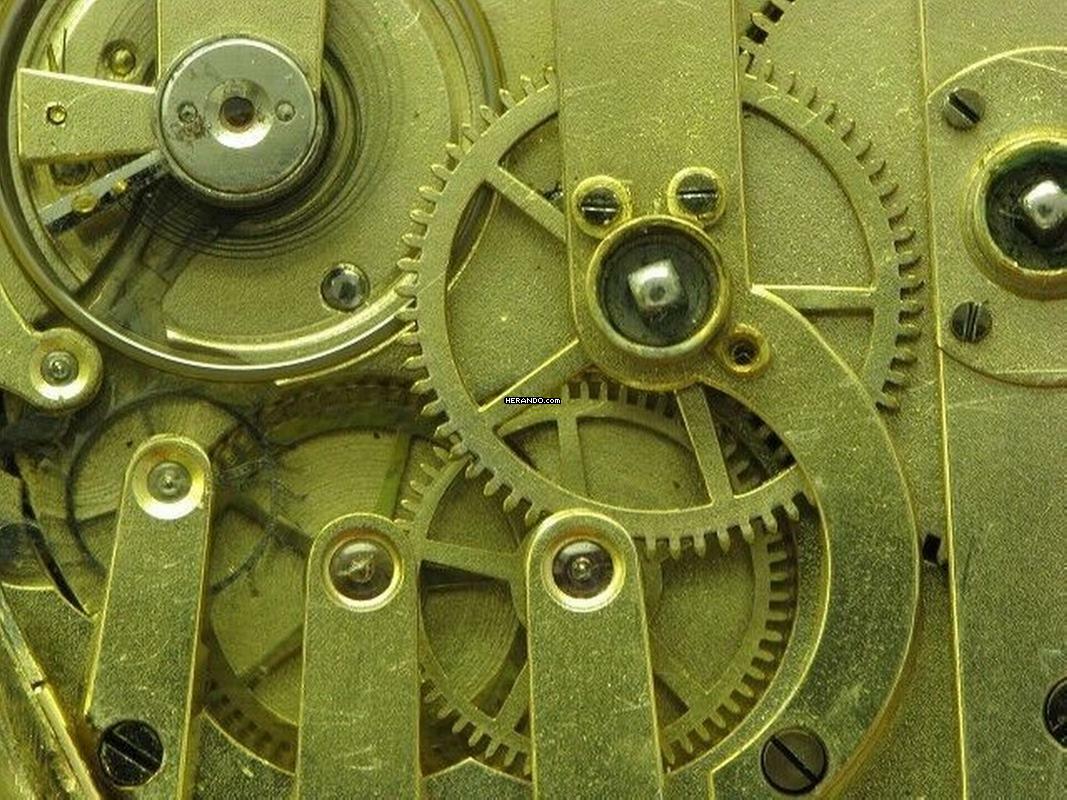 Thumbnail von Vacheron Geneve 18kt 750 Gold Open Face Taschenuhr Schlüsselaufzug </h1>