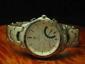 Thumbnail von TAG Heuer Link Quarz Calibre S Edelstahl Chronograph Herrenuhr / Ref Cjf7111 </h1>