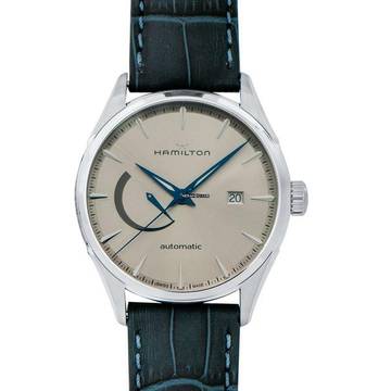  Hamilton Jazzmaster H32635622 - Jazzmaster Power Reserve Blue Steel/Leather 42mm </h1> 
